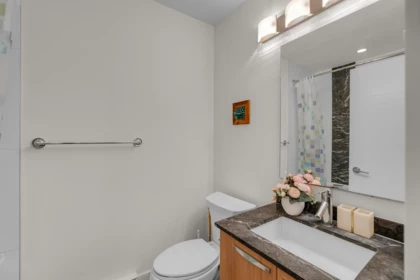 Guest Bathroom Photo of 103 735 W 15th Street, North Vancouver, BC