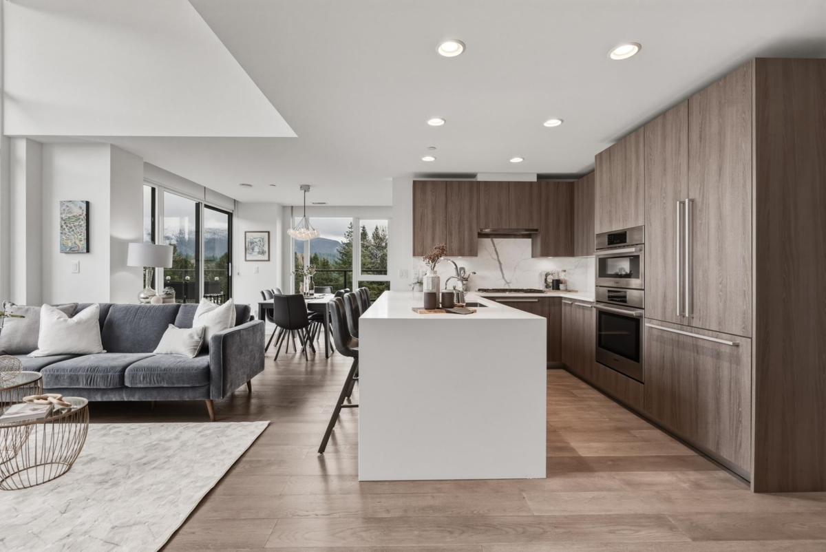 Kitchen Island Photo of 505 2738 Library Lane, North Vancouver, BC