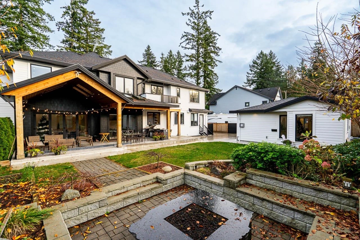 Aerial View of 2833 204 Street, Langley, BC