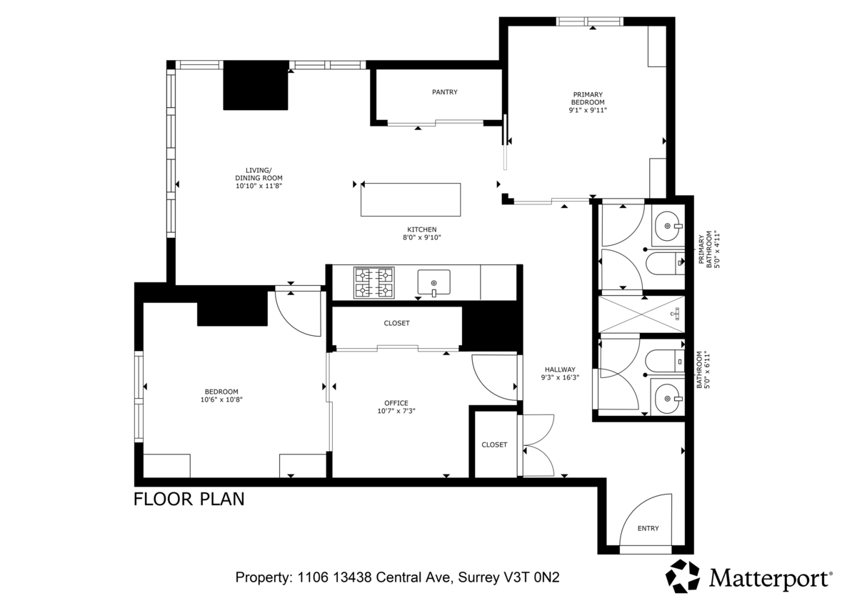 Playground / Recreational Area Near 1106 13438 Central Avenue, Surrey, BC