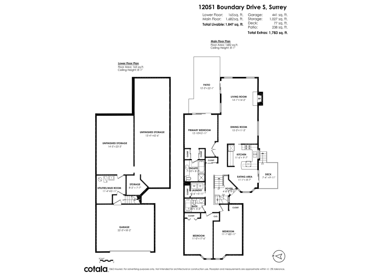 Living Room Photo of 12051 S Boundary Drive, Surrey, BC