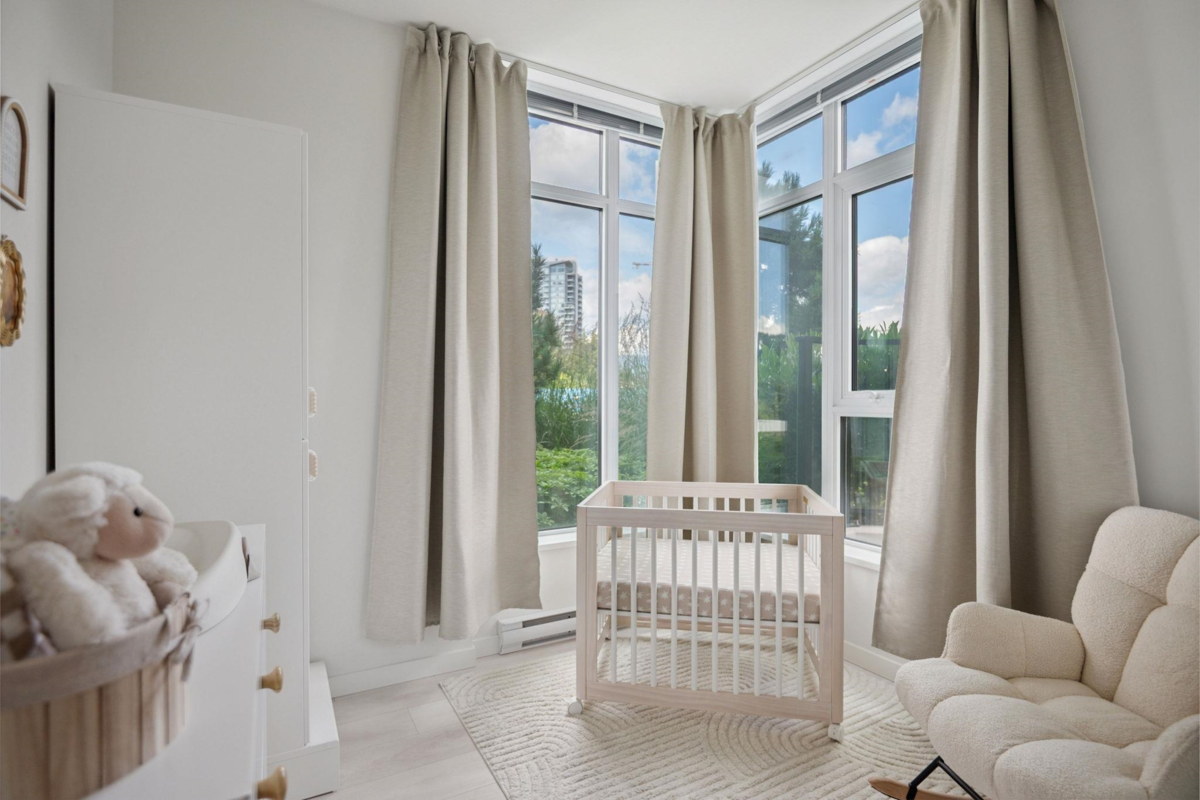 Basement Recreation Room Photo of 208 691 North Road, Coquitlam, BC