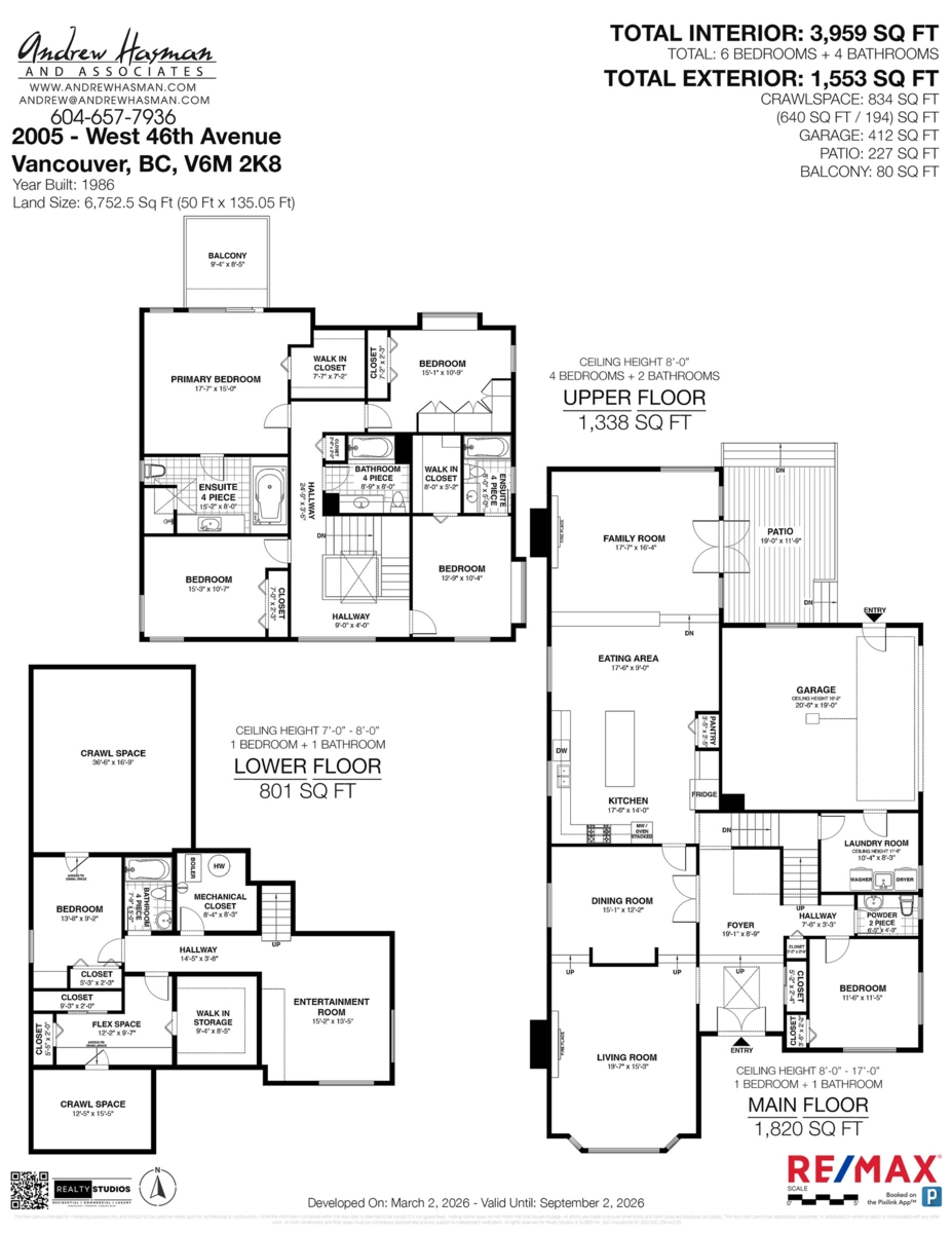 Basement Recreation Room Photo of 2005 W 46th Avenue, Vancouver, BC