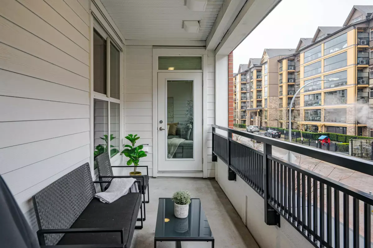 Outdoor Deck Photo of A216 8150 207 Street, Langley, BC