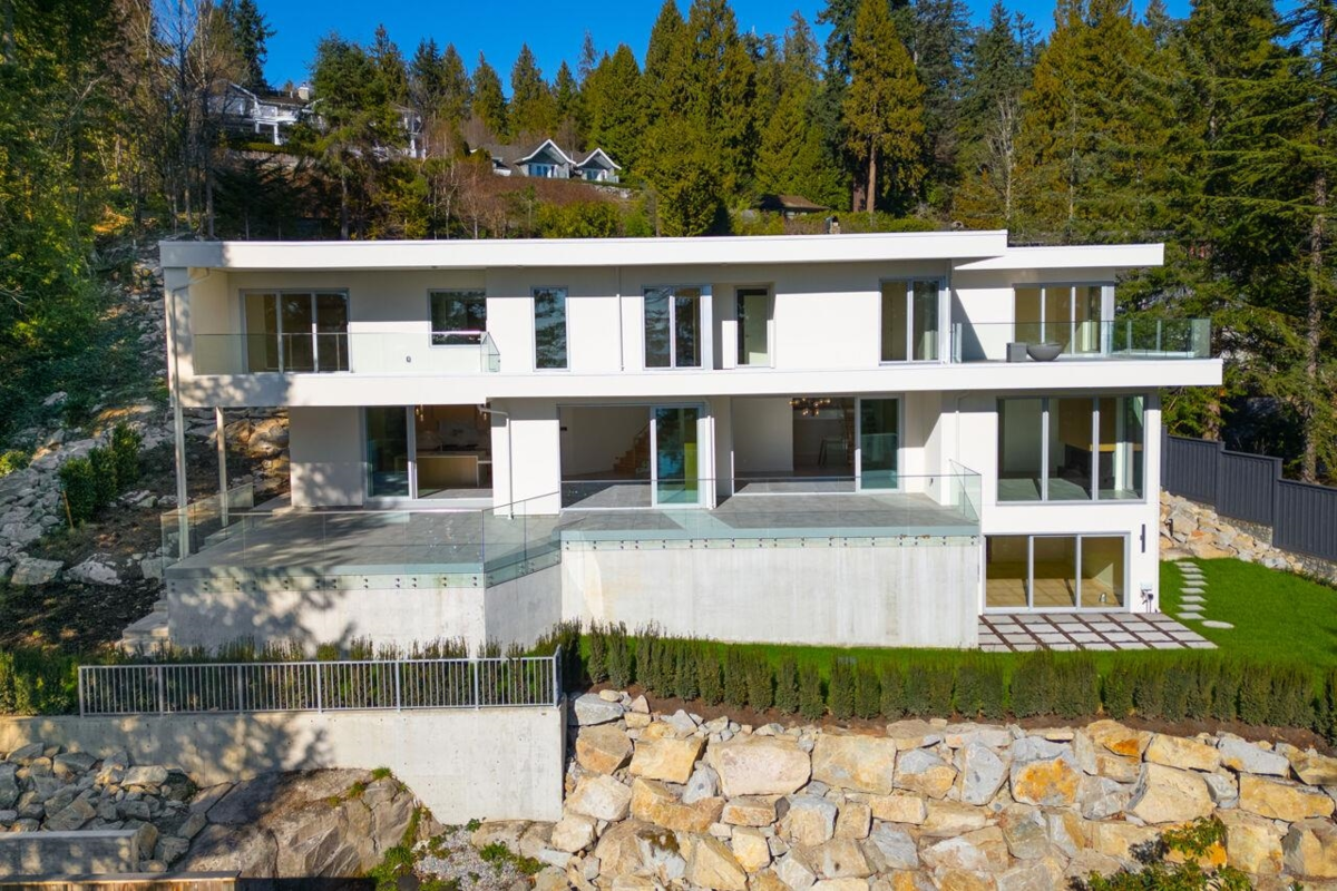 Exterior Rear Photo of 4437 Piccadilly North, West Vancouver, BC