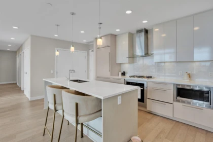 Kitchen Island Photo of 505 5033 Cambie Street, Vancouver, BC