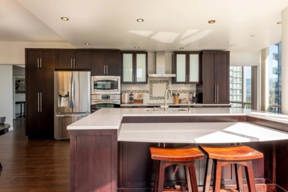 Kitchen Photo of 2902 1166 Melville Street, Vancouver, BC