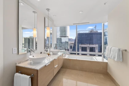 Guest Bathroom Photo of 3302 1111 Alberni Street, Vancouver, BC