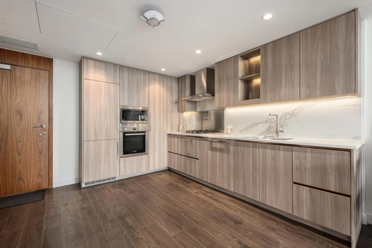 Exterior Rear Photo of 1306 8611 Hazelbridge Way, Richmond, BC