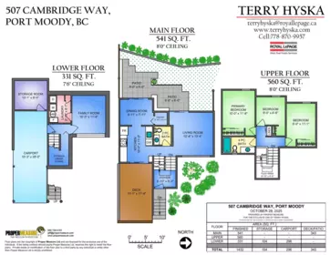 Street View Photo of 507 Cambridge Way, Port Moody, BC