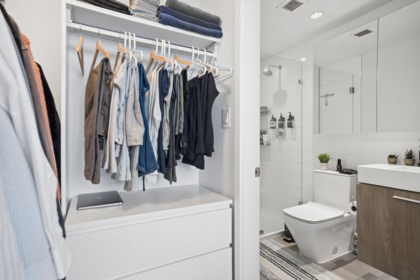 Powder Room Photo of 4609 1955 Alpha Way, Burnaby, BC