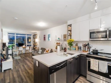 Kitchen Island Photo of 416 2525 Clarke Street, Port Moody, BC