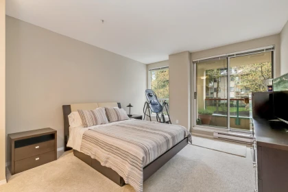 Bedroom 2 Photo of 103 1148 Heffley Crescent, Coquitlam, BC