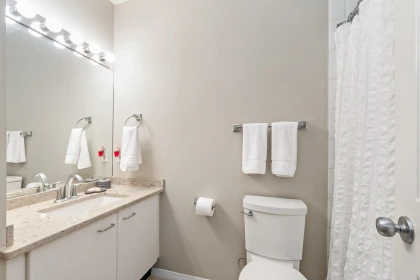 Guest Bathroom Photo of 103 1148 Heffley Crescent, Coquitlam, BC
