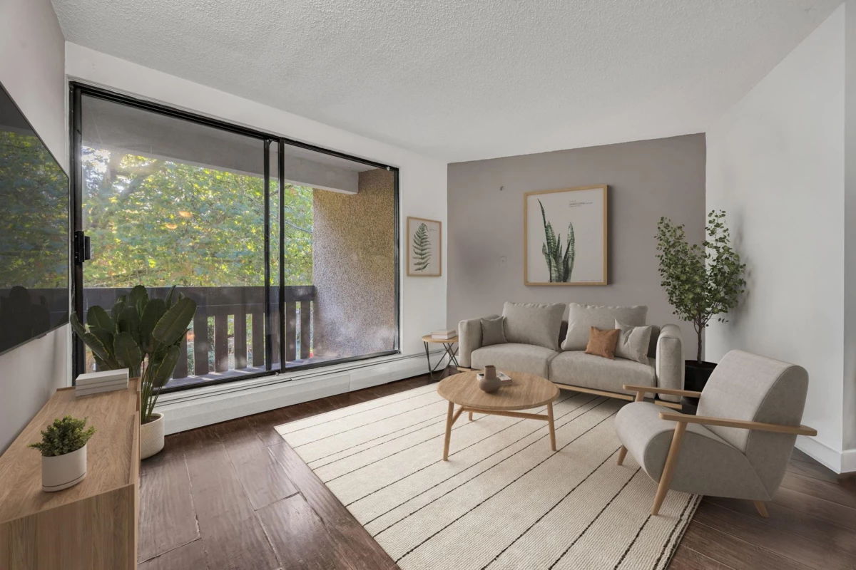 Living Room Photo of 211 8640 Citation Drive, Richmond, BC