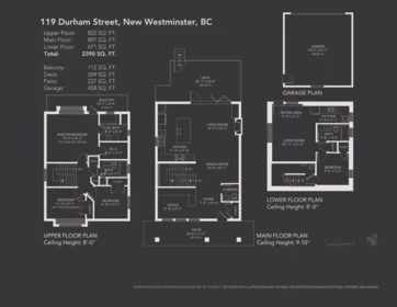 Playground / Recreational Area Near 119 Durham Street, New Westminster, BC