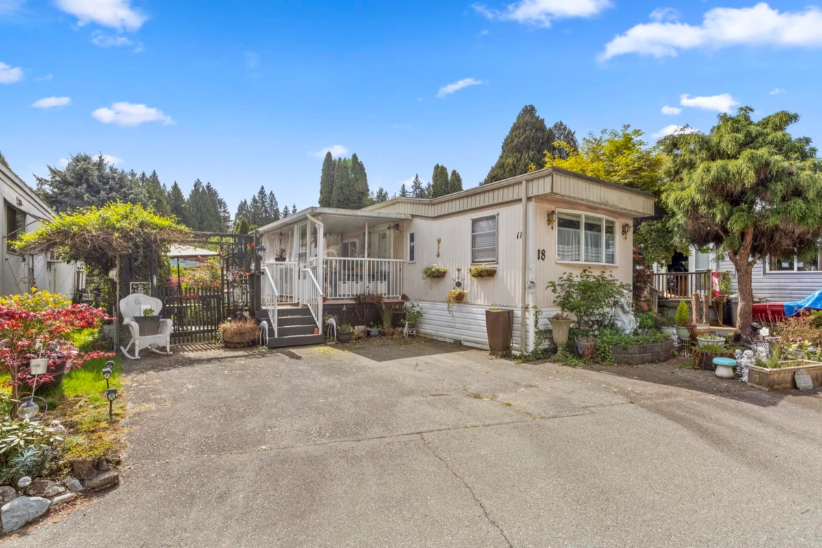 Exterior Rear Photo of 18 9080 198 Street, Langley, BC