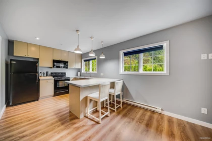 Aerial View of 1570 East Road, Anmore, BC