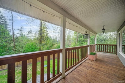 Garage Interior Photo of 1570 East Road, Anmore, BC