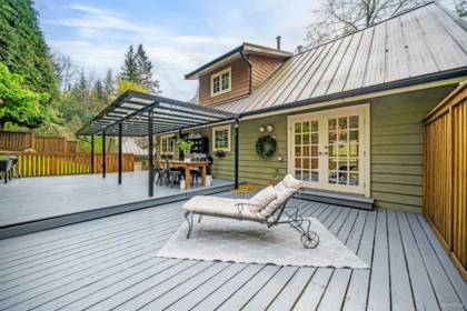 Outdoor Deck Photo of 1570 East Road, Anmore, BC