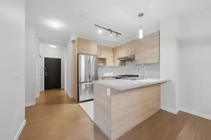 Kitchen Island Photo of 217 9399 Odlin Road, Richmond, BC