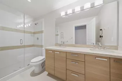 Powder Room Photo of 217 9399 Odlin Road, Richmond, BC
