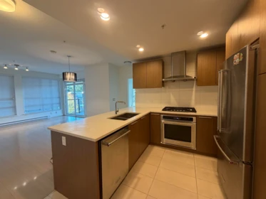 Kitchen Photo of 310 3462 Ross Drive, Vancouver, BC
