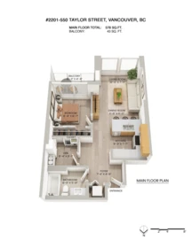 Fitness Center Photo Near 2201 550 Taylor Street, Vancouver, BC