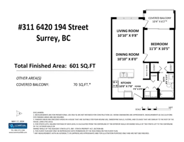 Staircase Photo of 311 6420 194 Street, Surrey, BC