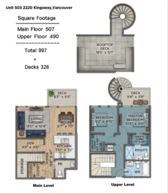 Basement Recreation Room Photo of 503 2220 Kingsway, Vancouver, BC