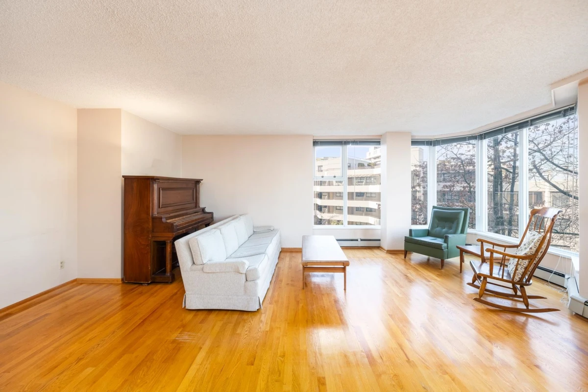 Living Room Photo of 404 522 Moberly Road, Vancouver, BC