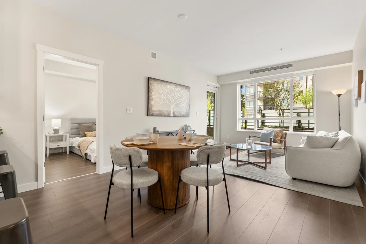Living Room Photo of 415 23222 Gilley Road, Richmond, BC
