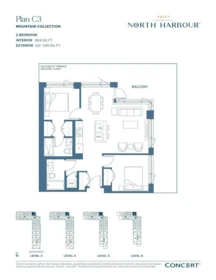 Swimming Pool Photo of 312 755 Harbourside Drive, North Vancouver, BC