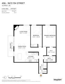 Backyard Photo of 406 9672 134 Street, Surrey, BC