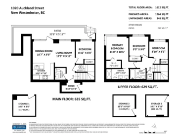 Outdoor Patio Photo of 1020 Auckland Street, New Westminster, BC