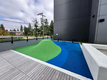 Outdoor Patio Photo of 1406 1588 Johnston Road, Surrey, BC