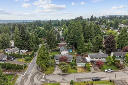 Aerial View of 8057 Waxberry Crescent, Mission, BC