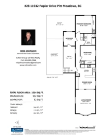 Basement Recreation Room Photo of 28 11932 Poplar Drive, Pitt Meadows, BC