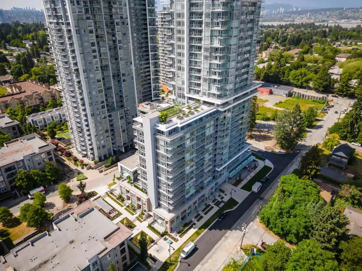 Exterior Rear Photo of 1403 13350 Central Avenue, Surrey, BC