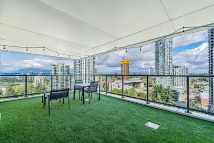 Outdoor Deck Photo of 1403 13350 Central Avenue, Surrey, BC