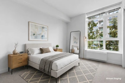 Primary Bedroom Photo of 702 8940 University Crescent, Burnaby, BC