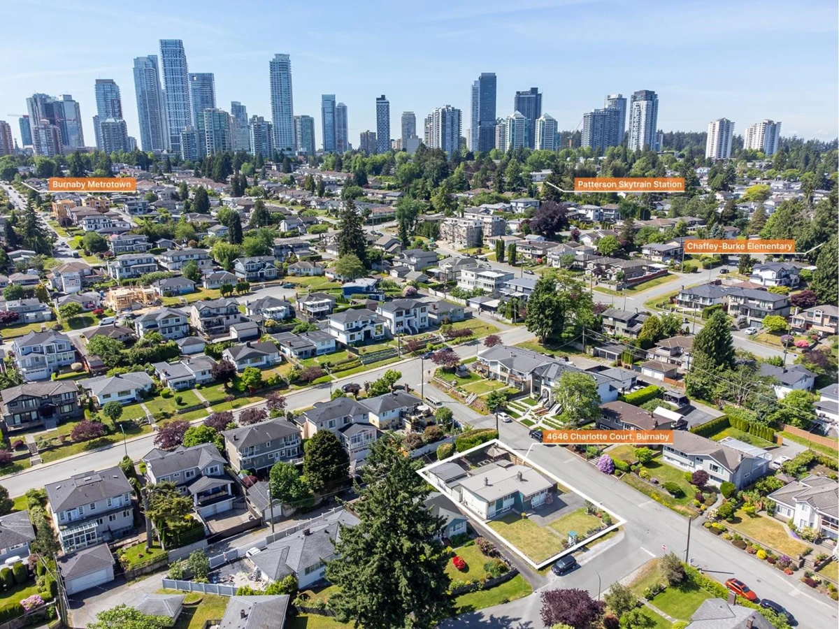 Exterior Rear Photo of 4646 Charlotte Court, Burnaby, BC