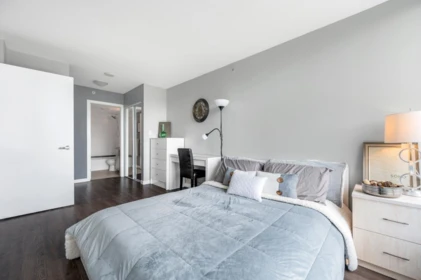 Bedroom 2 Photo of 1501 1178 Heffley Crescent, Coquitlam, BC