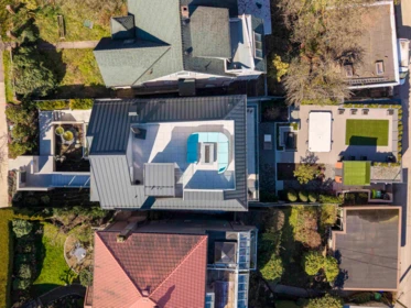 Aerial View of 4384 Quesnel Drive, Vancouver, BC