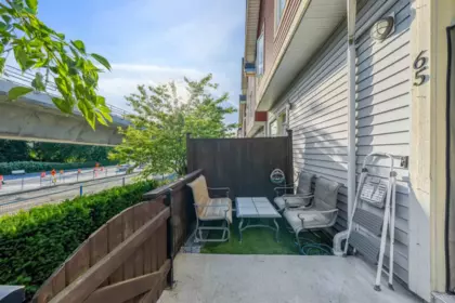 Backyard Photo of 65 6945 185 Street, Surrey, BC