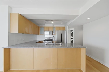 Kitchen Island Photo of 1505 7555 Alderbridge Way, Richmond, BC