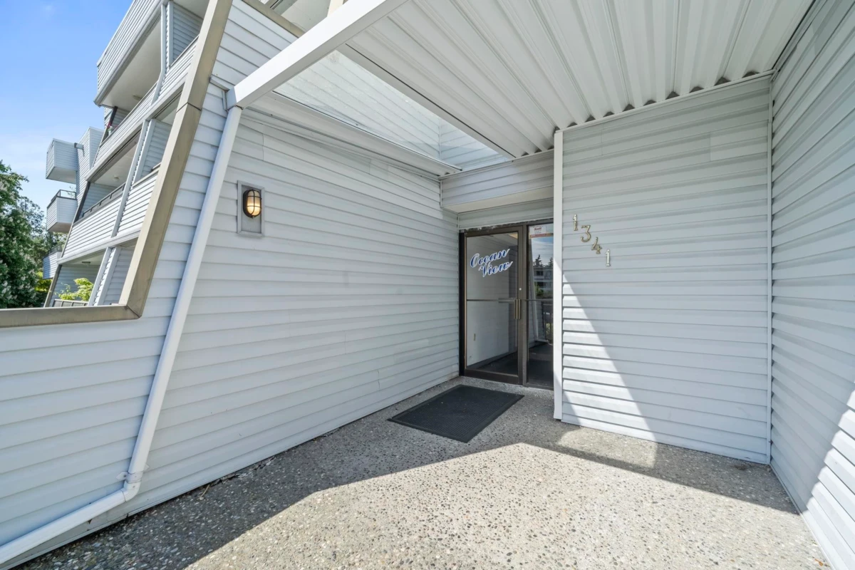 Exterior Rear Photo of 112 1341 George Street, White Rock, BC