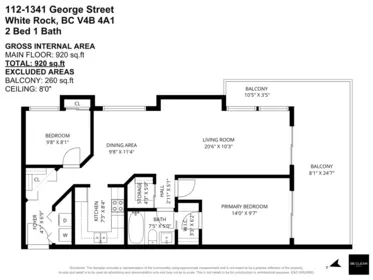 Hot Tub / Spa Photo of 112 1341 George Street, White Rock, BC