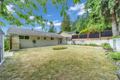 Aerial View of 2519 Penshurst Court, Coquitlam, BC