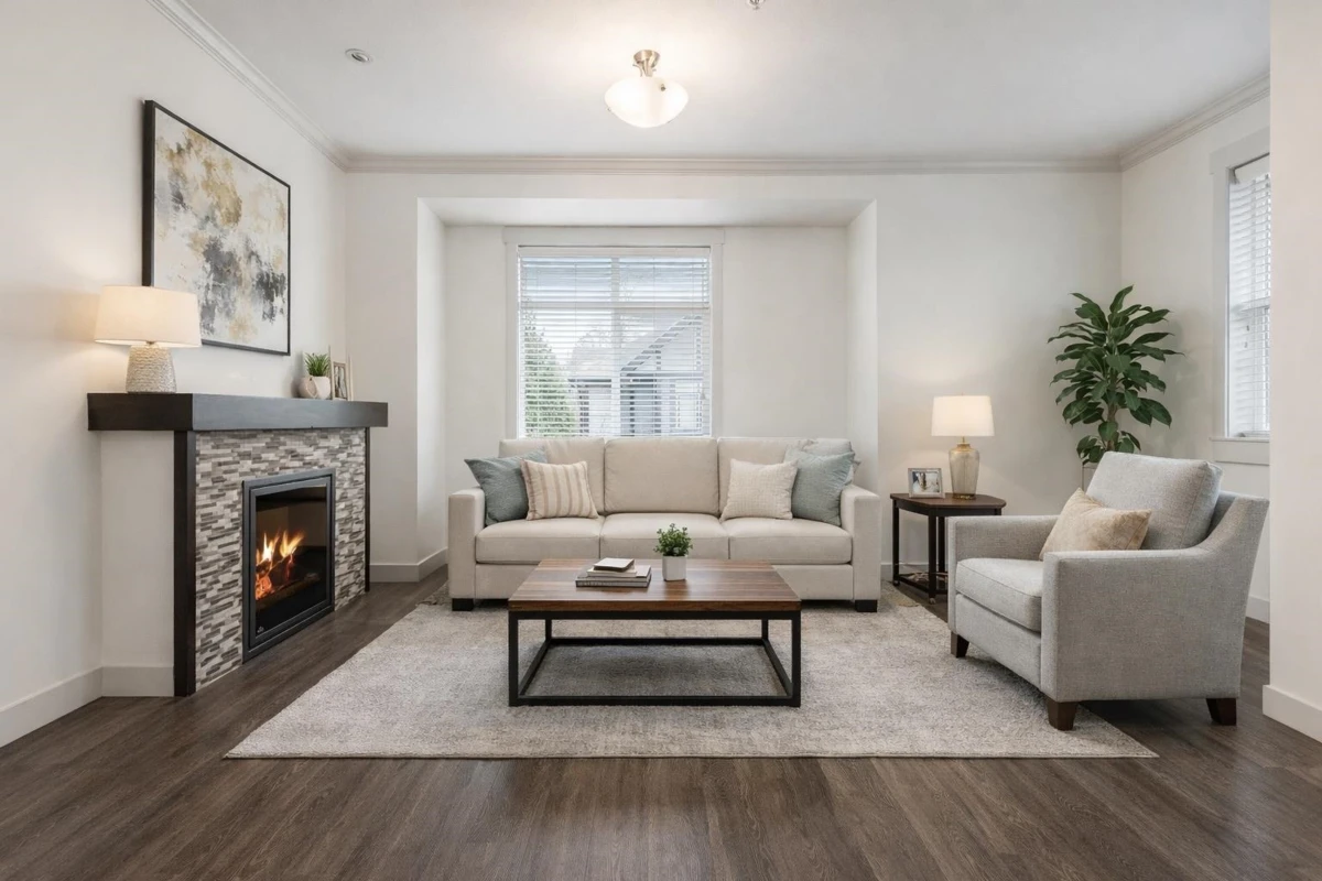 Living Room Photo of 19 5756 PROMONTORY ROAD, Chilliwack BC V2R 0V8